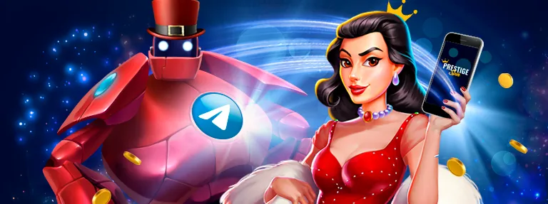 Prestige Spins Casino Telegram bonus